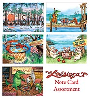 Louisiana Note Cards